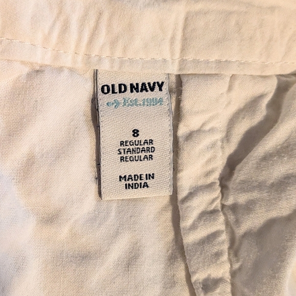 Old Navy White Eyelet Mini Skirt - Picture 7 of 8